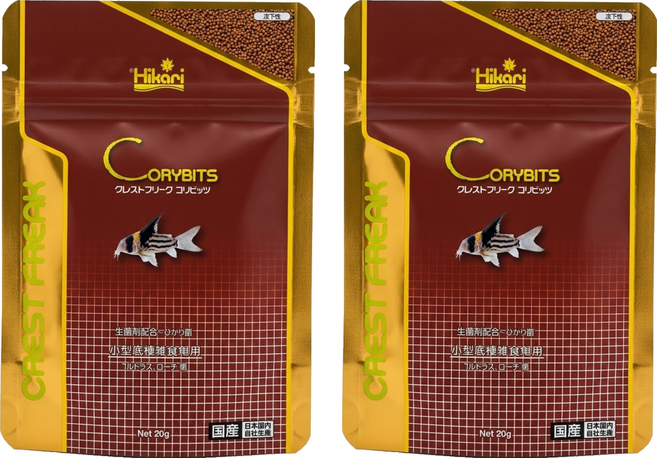 Hikari 高夠力 CF系列鼠魚飼料 底棲魚飼料 沉底 HK-27441, 20g, 2包