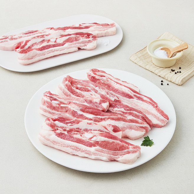 하이포크 국내산 삼겹살 구이용 (냉장), 1kg, 1개