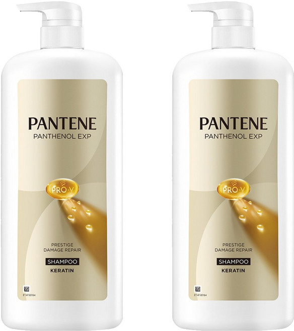 PANTENE 潘婷 奢華修護損傷洗髮精, 2個, 1.2L