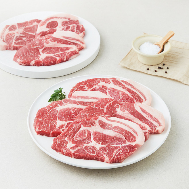 고급진 캐나다산 목살 구이용 (냉장), 1kg, 1개