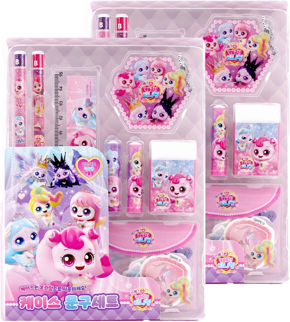 프린세스 캐치티니핑 시즌6 케이스문구세트, 레전드티니핑, 2세트