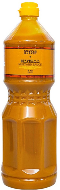 딜리셔스마켓 머스타드 소스, 2kg, 1개