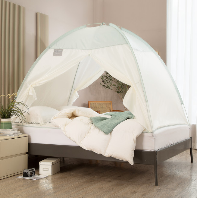 자자데코 프리미엄 양문 원터치 난방텐트 + 보관가방