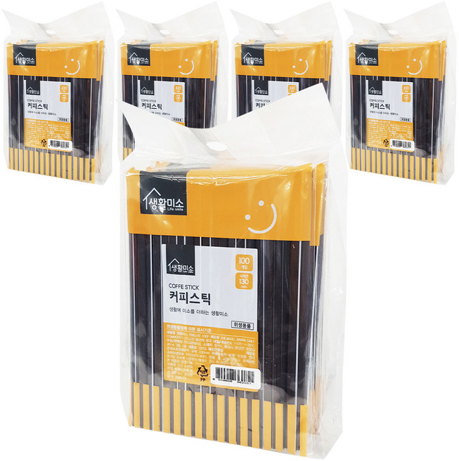 생활미소 커피스틱, 100개입, 5개