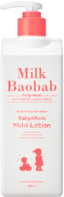 밀크바오밥 베이비앤키즈 마일드 로션, 1개, 500ml