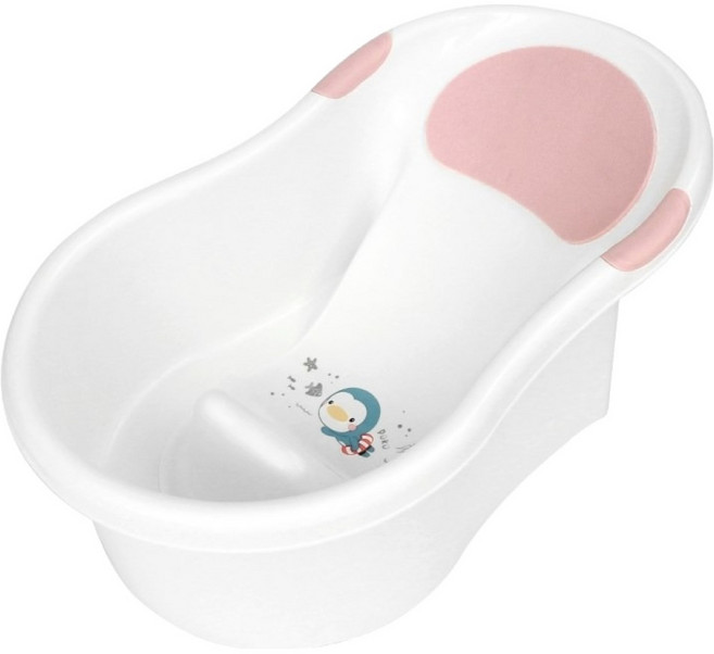 PUKU 藍色企鵝 mini浴盆 20L, 粉色, 1個