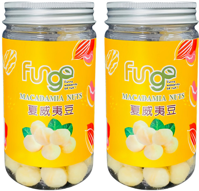 Fungo 芳菓 原味夏威夷豆, 2個, 140g