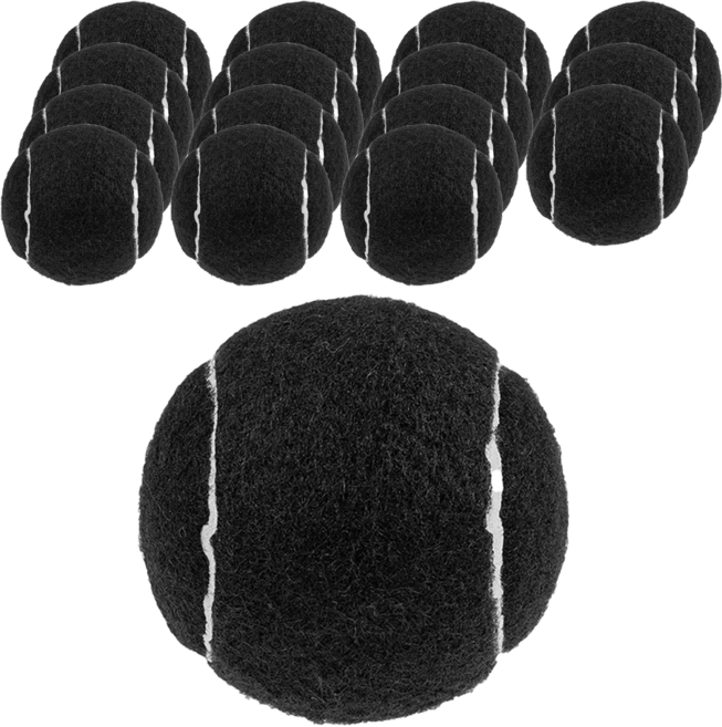 코멧 테니스공 가구발 커버 16P, 블랙, 16개