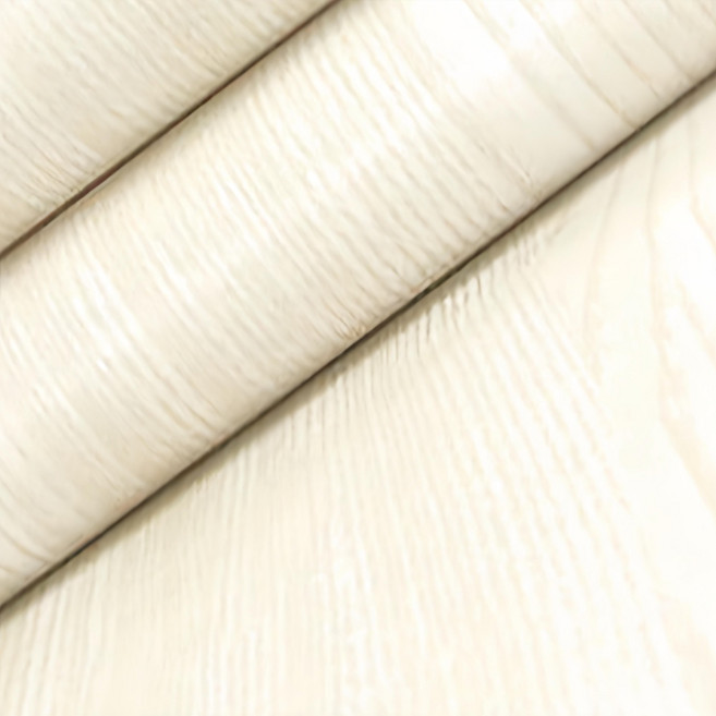 WA. WALL ART 自黏仿真木紋防水壁紙, 羅浮木 米色