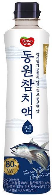 동원 참치액 진, 900g, 1개