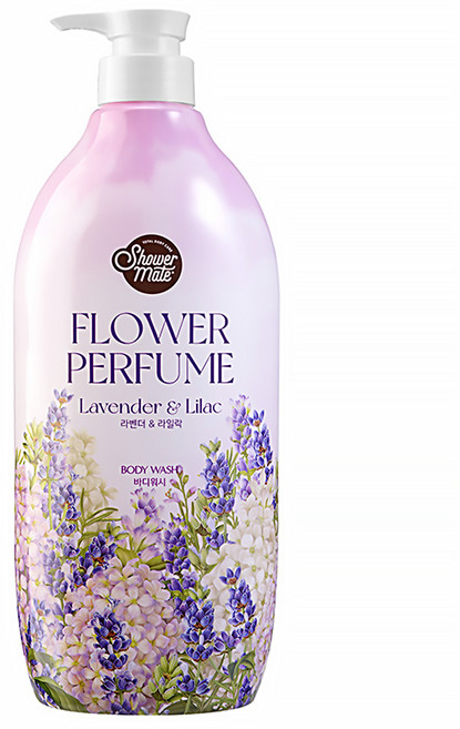 Shower mate 香氛沐浴露 Lavender & Lilac 薰衣草&紫丁香, 900g, 1瓶