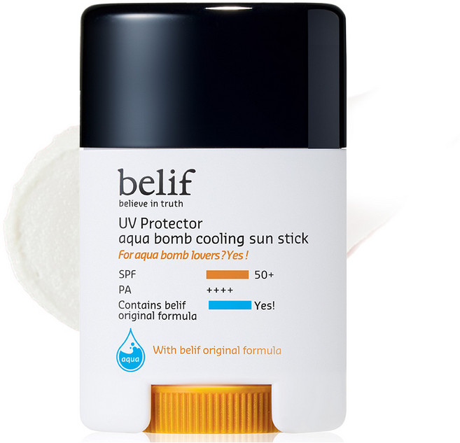 빌리프 UV프로텍터 아쿠아 밤 쿨링 선 스틱 SPF50+ PA++++, 14g, 1개