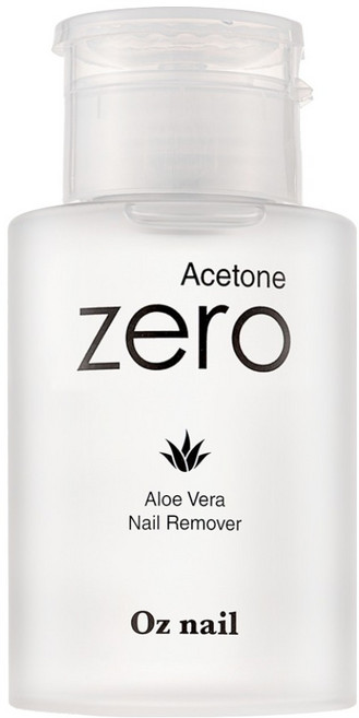 오즈네일 아세톤 제로 알로에 베라 네일 리무버, 200ml, 1개