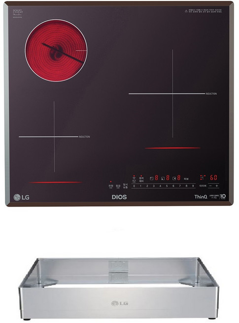 LG 디오스 하이브리드 빌트인 미라듀어 글라스 BEY3MST 방문설치 + 프리스탠딩 15cm, BEY3MSTA