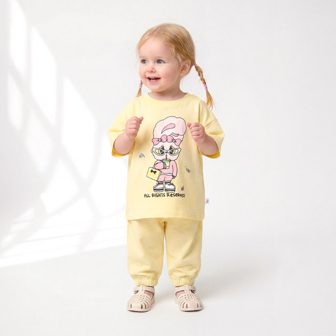 Esther Bunny 艾絲樂小兔 高級兔子上下衣套裝