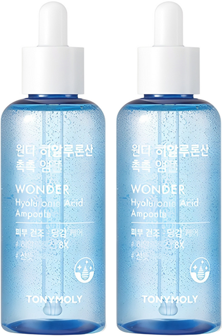 토니모리 원더 히알루론산 촉촉 앰플, 100ml, 2개