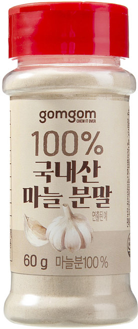 곰곰 100% 국내산 마늘분말, 60g, 1개