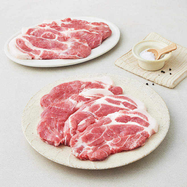 하이포크 국내산 목심 구이용 (냉장), 1kg, 1팩