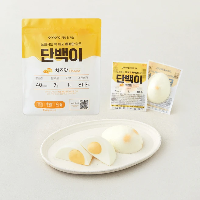 가농 단백이 치즈맛 10개입, 640g, 1개 - 쿠팡