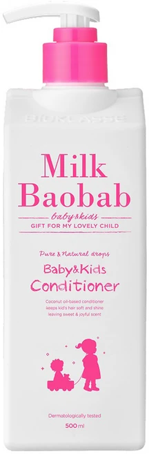 밀크바오밥 베이비앤키즈 컨디셔너, 500ml, 1개 - 쿠팡