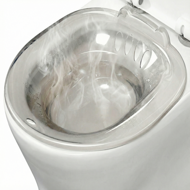 미르센트 가정용 임산부 변기 좌욕기, 블랙, 1개