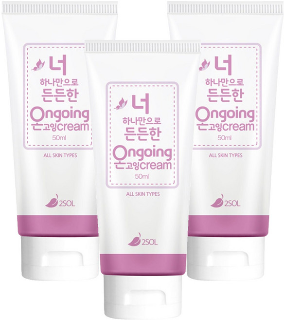 2SOL 온고잉 크림, 50ml, 3개
