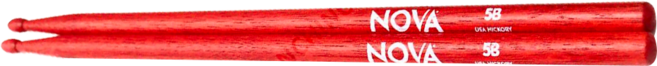 ViC FiRTH NOVA 5B鼓棒 紅色 2支, 1組