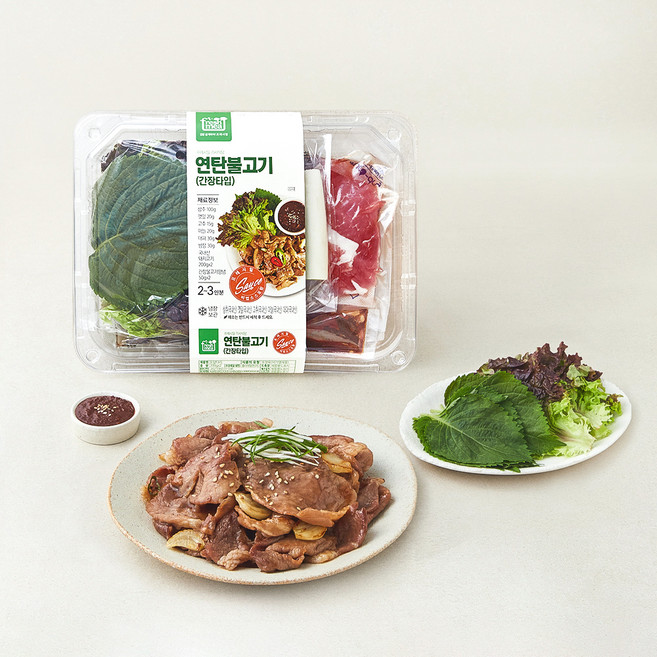 프레시밀 기사식당 연탄불고기 간장, 715g, 1개