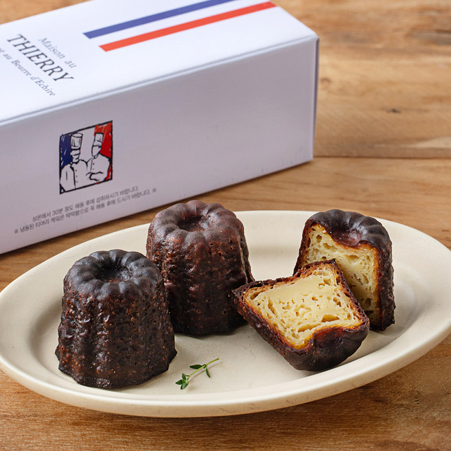 에쉬레 바닐라 까눌레 빵, 55g, 4개입, 1개