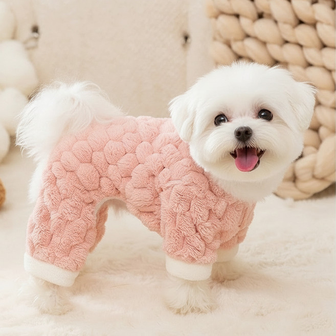 쁘띠도그 반려동물 허니퍼 올인원, 핑크, 1개