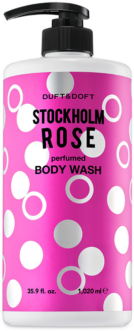 더프트앤도프트 퍼퓸드 바디워시 스톡홀름 로즈, 1.02L, 1개