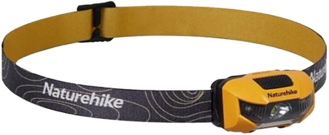 Naturehike 挪客 星野 戶外頭燈 CNK2300DQ020, 芥末黃, 1個