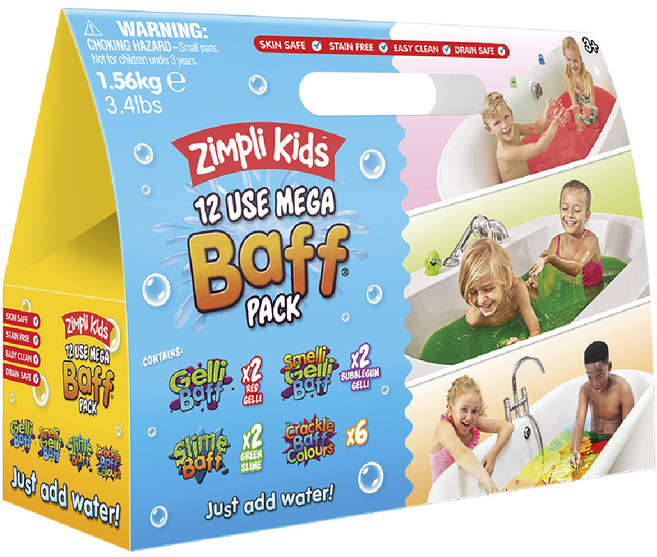 짐플리키즈 유아용 베스 버라이어티 팩 목욕놀이완구 5881, 혼합색상, 1개