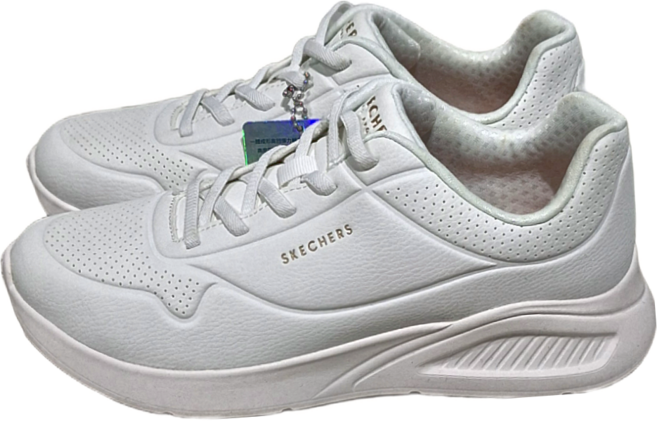 SKECHERS 女款 UNO LITE 休閒鞋 177289WHT