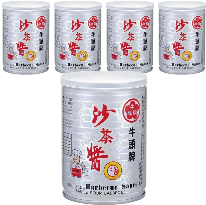 牛頭牌 沙茶醬, 250g, 5罐