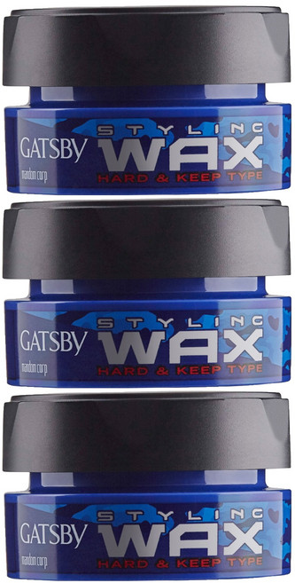 GATSBy 持久定型腊 藍色, 80g, 3罐
