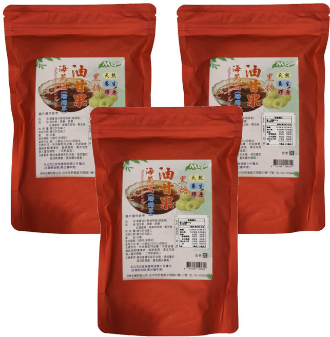 茂格生機 黑糖油甘果海燕窩, 282g, 3包