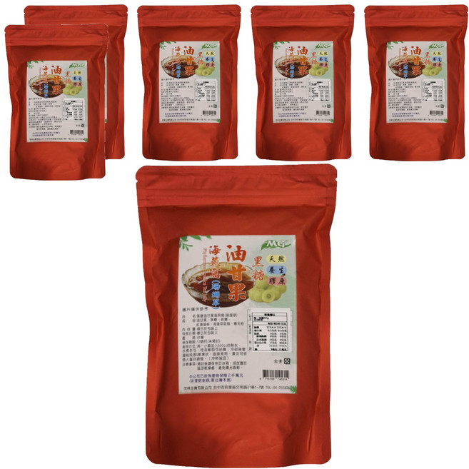 茂格生機 黑糖油甘果海燕窩, 282g, 6包