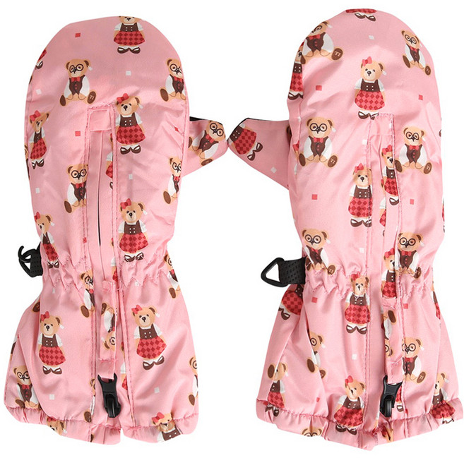 슈펜키즈 아동용 테디아일랜드 스키 장갑 양손 세트 HPKAGC42TU