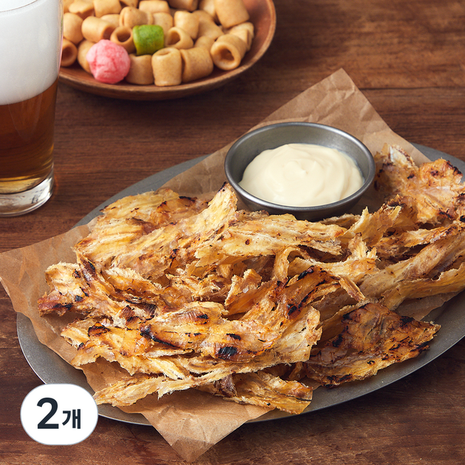 강릉상회 순살구이 쥐포채, 2개, 300g