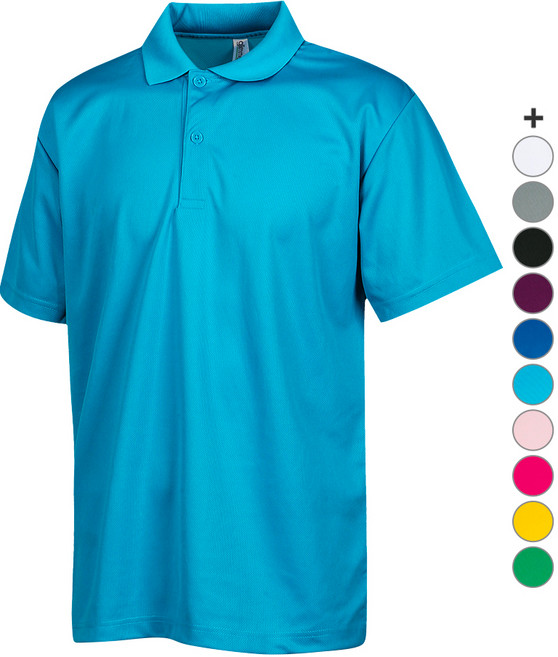 팀스핏 빅사이즈 기능성 쿨 카라 반팔 티셔츠