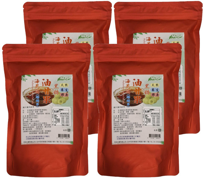 茂格生機 黑糖油甘果海燕窩, 282g, 4包