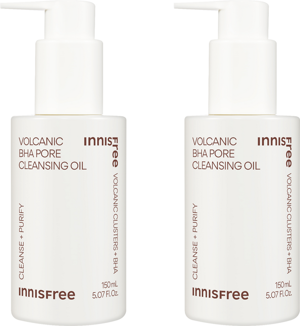 이니스프리 화산송이 모공 바하 클렌징 오일, 150ml, 2개