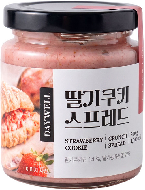 데이웰 딸기쿠키 스프레드, 200g, 1개