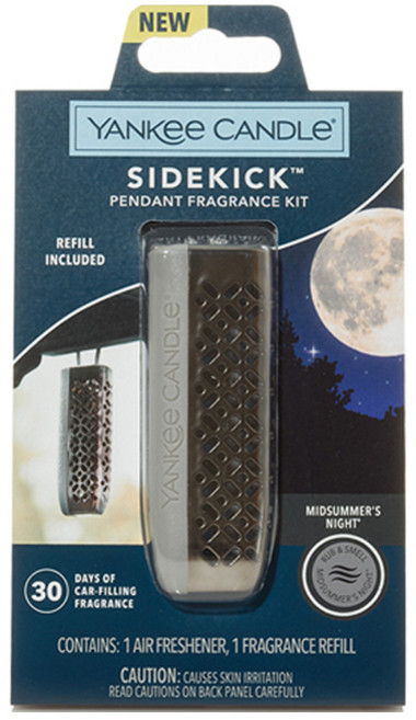양키캔들 사이드킥 차량용 방향제 펜던트, 1개, 미드썸머나잇
