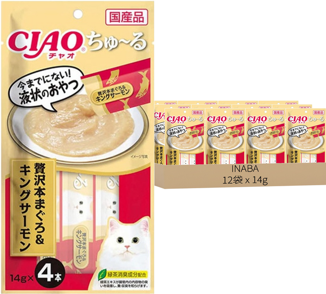 INABA CIAO 啾嚕 肉泥, 12袋