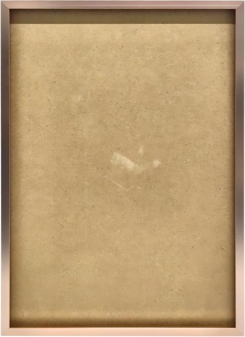 TRENY 免拆鋁框 A4 獎狀 證書相框, 玫瑰金, 1個