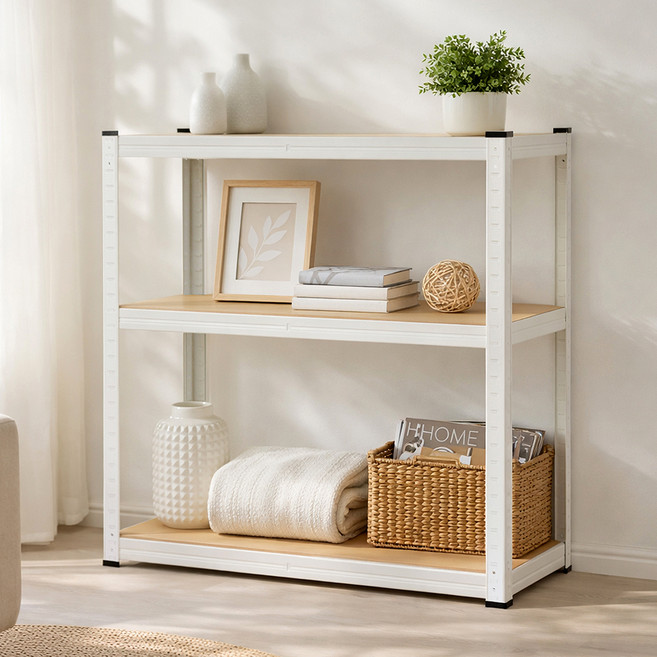 코멧 앵글 선반 3단, 화이트