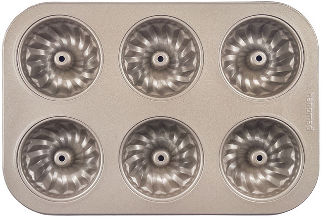 아노마드 구겔호프틀 팬 6구 골드, 1개