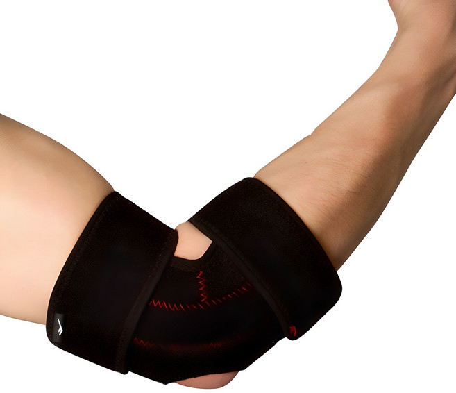 프로스펙스 네오프렌 팔꿈치 보호대, 1개, 블랙